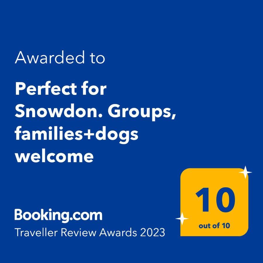 Perfect For Snowdon. Groups, Families+Dogs Welcome Лланберис Екстер'єр фото